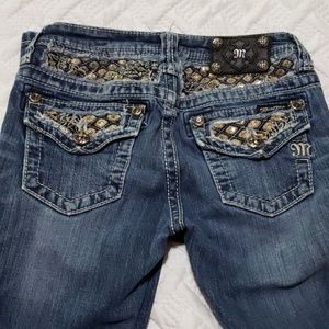 Miss Me girls size 14 boot cut jeans